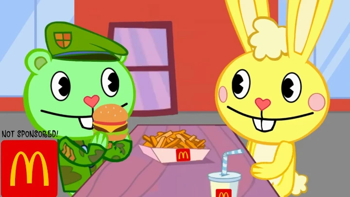 McDonald's Commercial Ad but It's Happy Tree Friends (Parody)