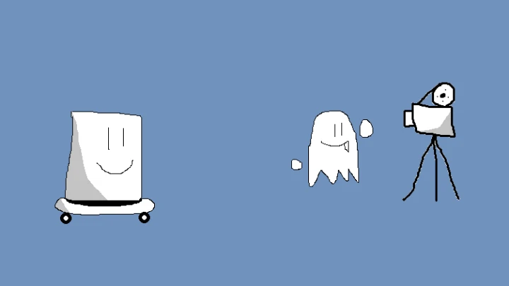 Board Boy Takes Ghost