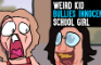 School Girl Gets What She Deserves...