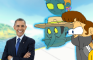 Obama On a Train