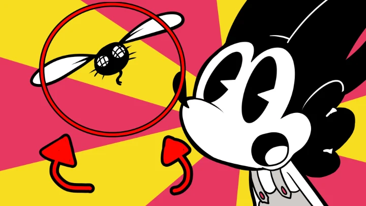 Roky the Fox vs. a Damn Fly (Rubberhose style Animation)