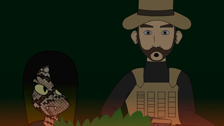 Captain Price helps Snake Queen