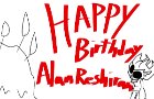 HAPPY BIRTHDAY ALANRESHIRAM (animation)