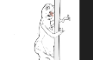 Loser breaks nose on metal pole