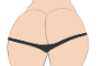 Janeth ass bouncing (Swimsuit)