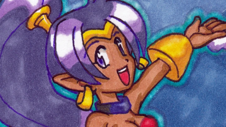 Shantae Dancing in the moonlight