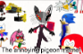 The annoying pigeon meme Sonic