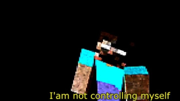 Minecraft creepy Lost media animation found - (HEROBRINE'S POSSESSION)