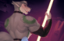 Strip Dancing Ych