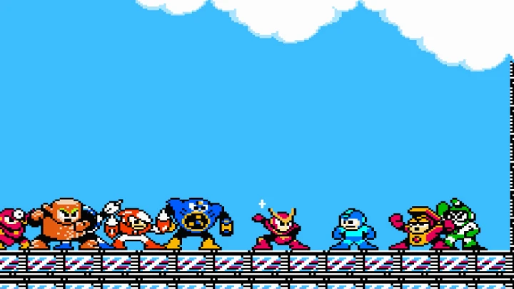 what if Mega man had to face Dr.Wily robot masters all at once (animation Parody)