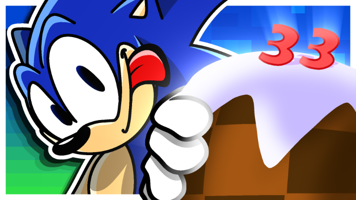 33 YEARS: Sonic & the Birthday Cake