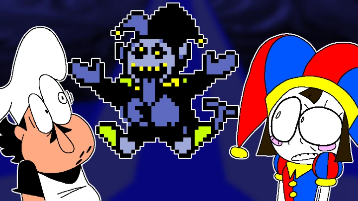 POMNI AND PEPPINO VS JEVIL