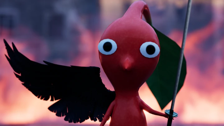 Red Pikmin Sephiroth: One-Winged Pikmin