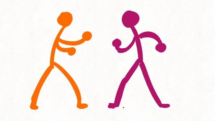 PURPLE VS ORANGE: A STICKMAN FILM | NOTU PRODUCTIONS