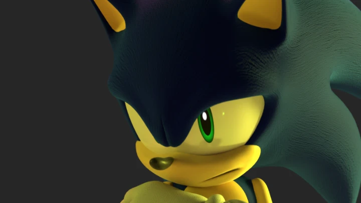 It's only a 3D Sonic Animation