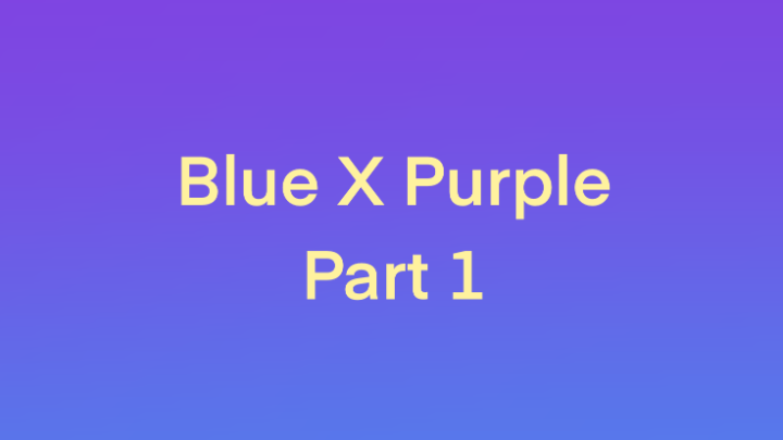 Blue x Purple short movie