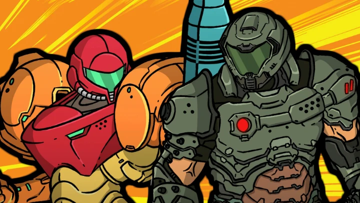 Samus VS Doom Slayer