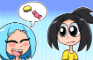 Ayano asking Hideki for buy candies (Animation)
