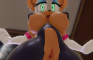 Rouge the Bat is fucked hard