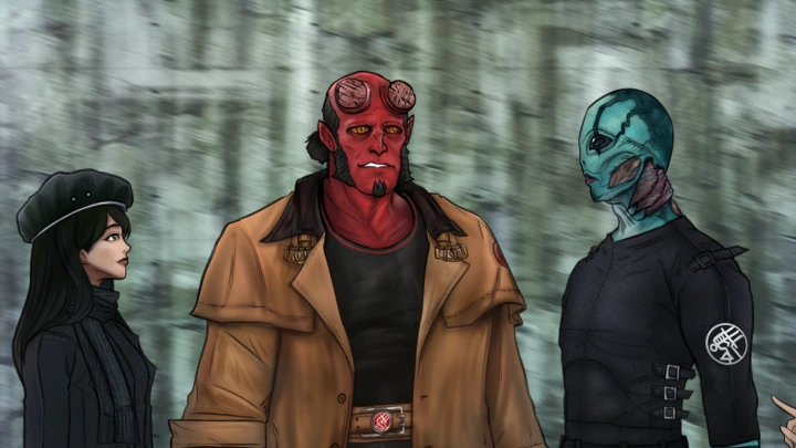 good luck | hellboy fan animation