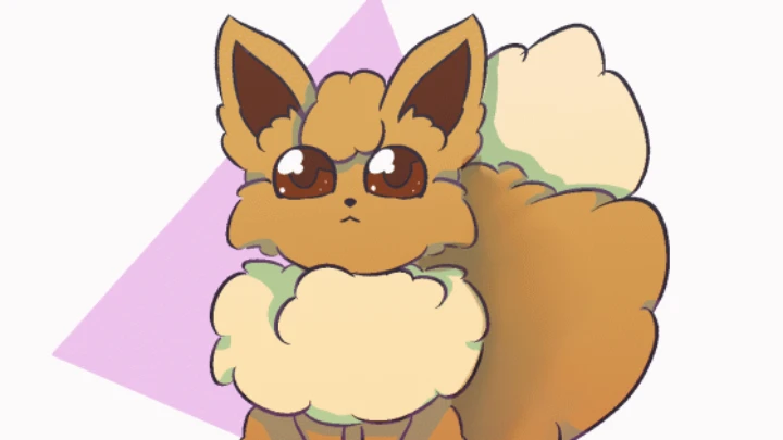 Cute Eevee and Some Of It's Evolution Animations