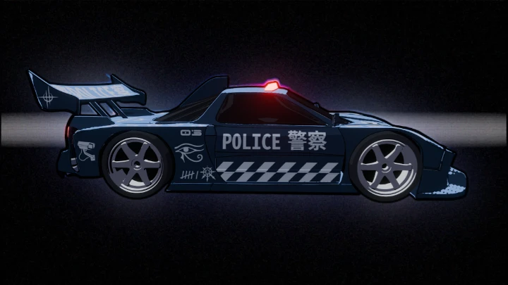 NSX GT500 COP CAR