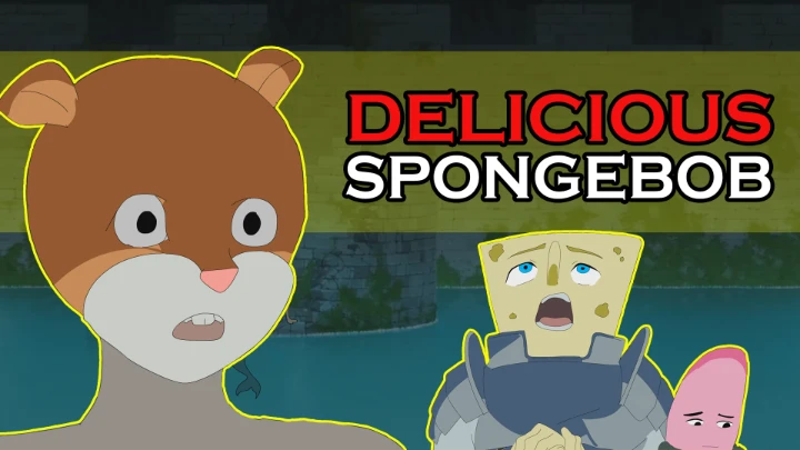 SpongeBob SquarePants in Dungeon Meshi | Hilarious Crossover Animation!