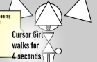 Cursor Girl goes on a Walk