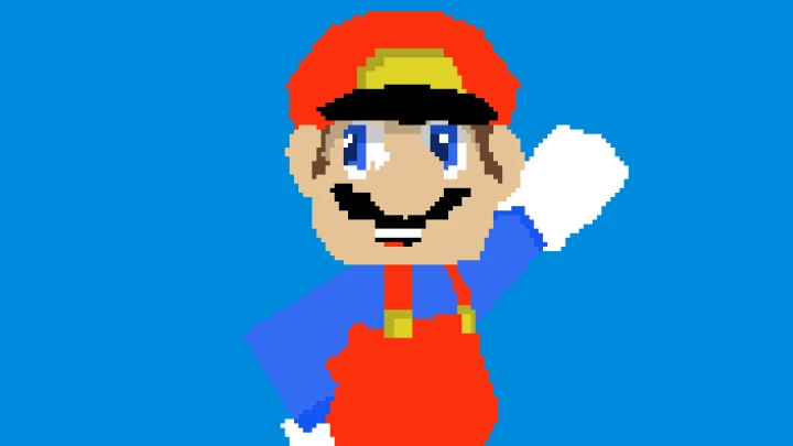 Low Poly Mario