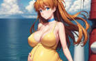 Saving Pregnant Asuka