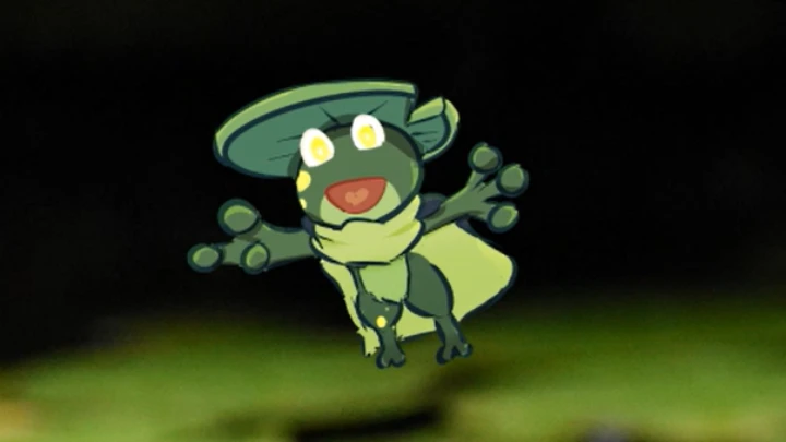 Frog Creature Jumping