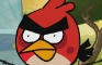 Two Angry Birds on a wire