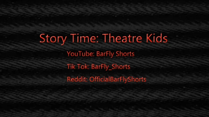 Story Time: Theatre Kids