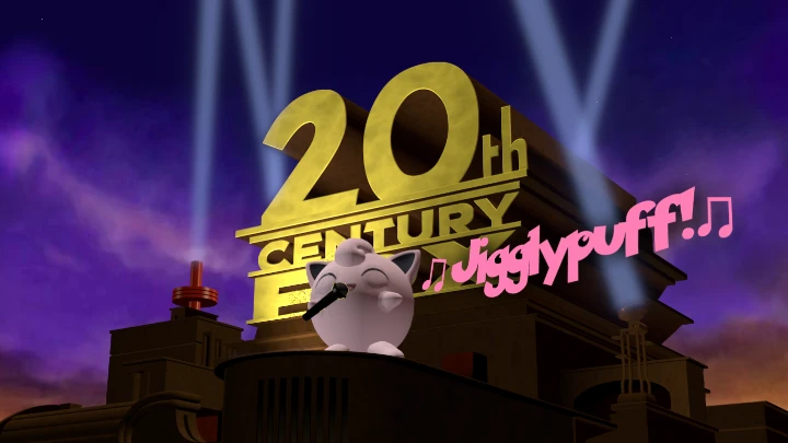 Jigglypuff in the 20th Century Fox logo