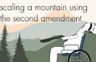 scaling a mountain using the second amendment