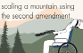 scaling a mountain using the second amendment