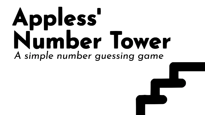 Appless' Number Tower