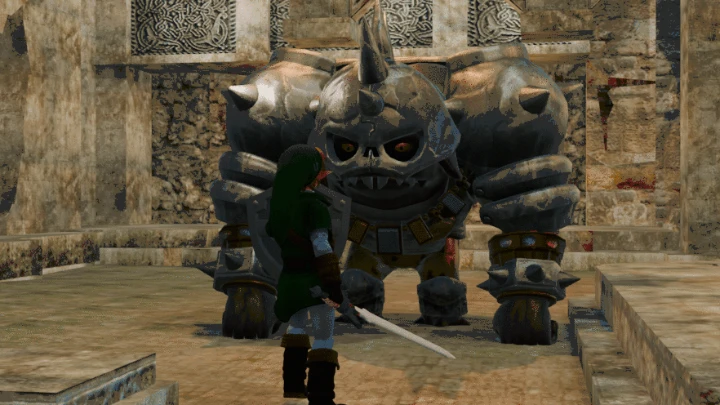 Link Vs. Big Blin