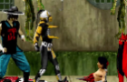 Kung Lao &amp; Cyrax tag team fatality