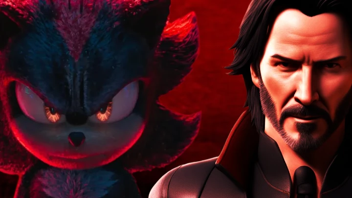 Keanu Reeves is Shadow the Hedgehog