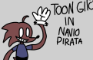 Toon Gitcy in navio pirata