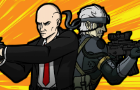 Agent 47 VS Snake