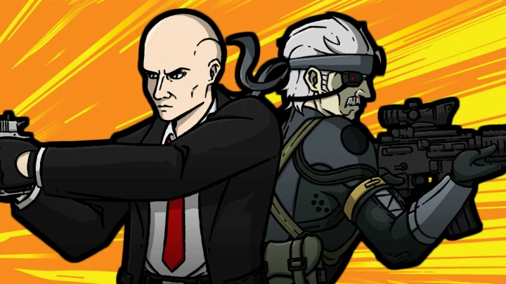 Agent 47 VS Snake