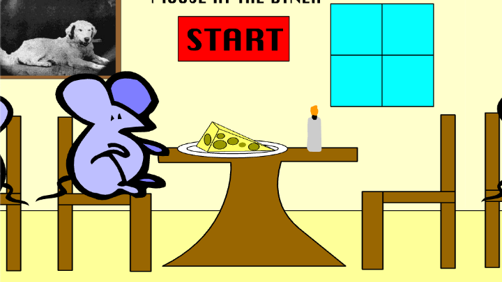 Mouse At The Diner