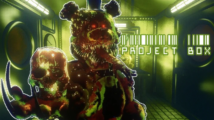 Five Nights at freddy's project box Recreating the trailer