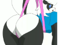 Sabrina skunk atomic wedgie