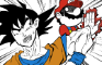 ANIMATED Son Goku gets Jumped by a Plumber