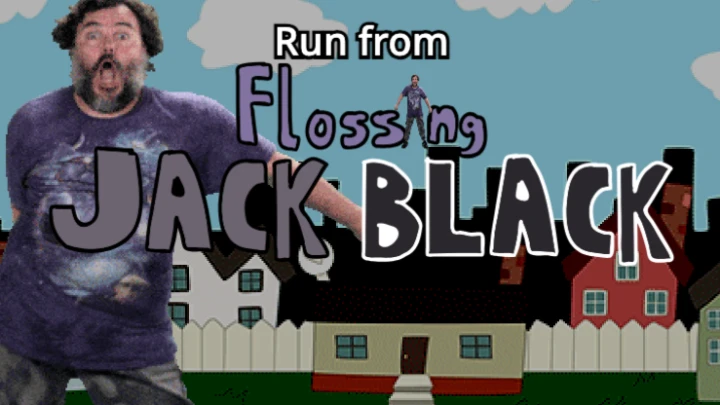 run from flossing jack black