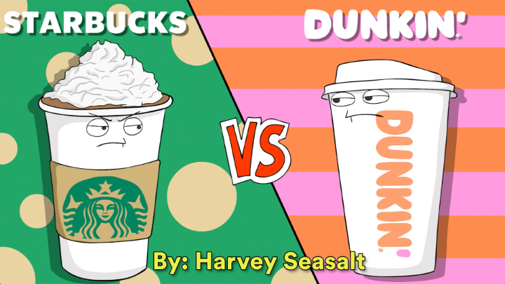 “Starbucks vs DUNKIN”