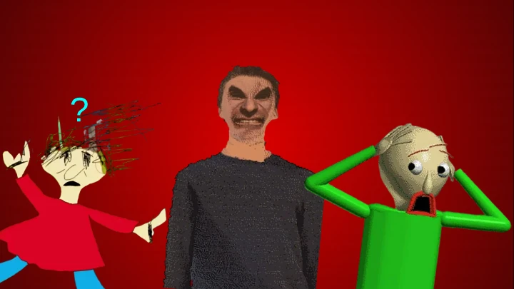 Principal of the thing beats up Baldi and playtime